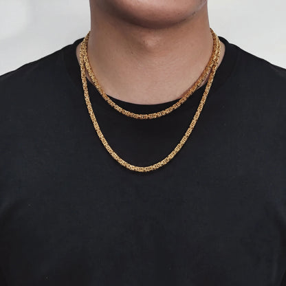 Byzantine Chain Solid 925