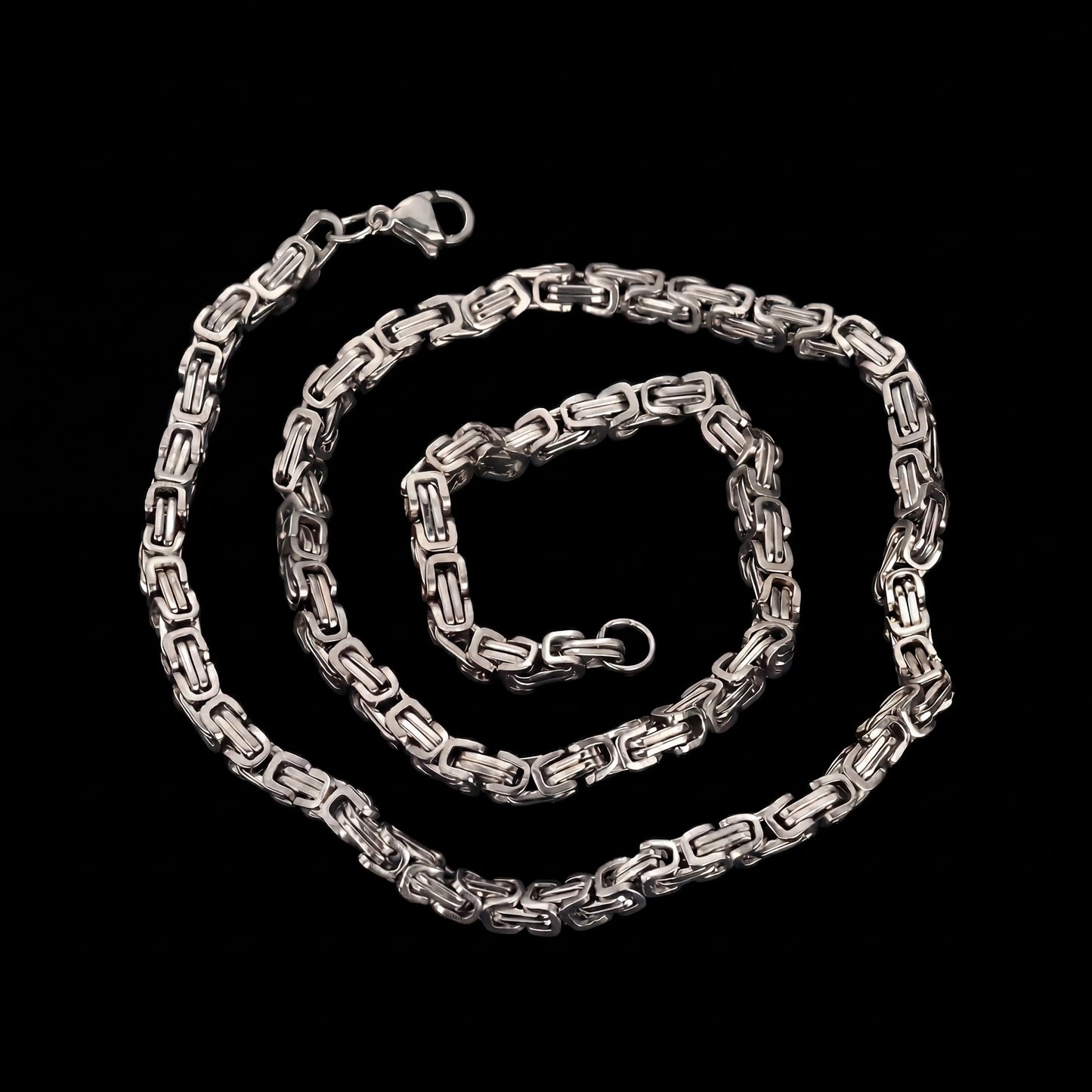 Byzantine Chain Solid 925