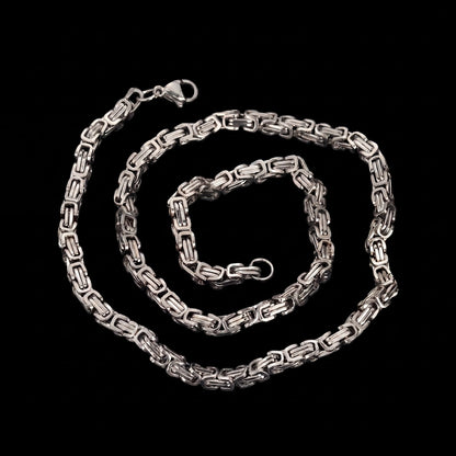 Byzantine Chain Solid 925