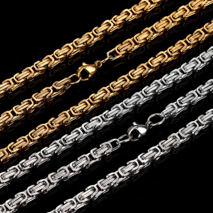 Byzantine Chain Solid 925