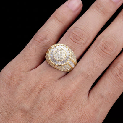 Diamond Pave Ring Solid 925