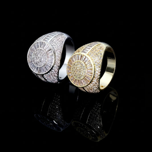 Diamond Pave Ring Solid 925